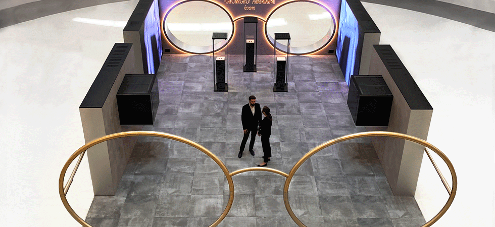 Giorgio Armani Pop Up Icon