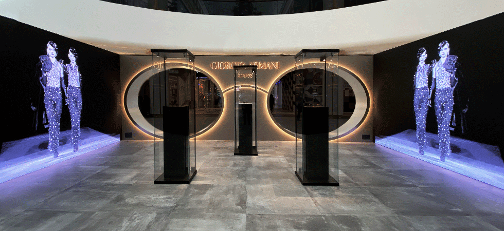 Giorgio Armani Pop Up Icon
